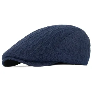 Casquette Plate Homme Bleu Marine | Guildford