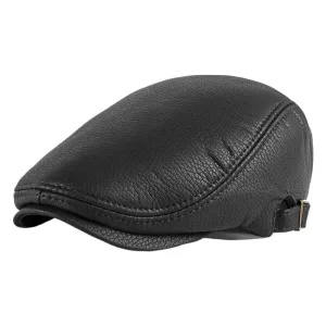 Casquette Cuir Marron | Largs