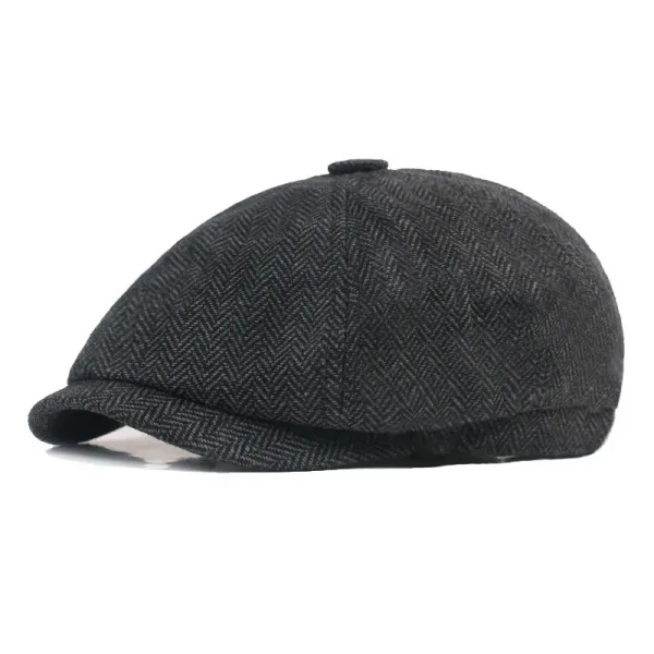 Casquette Noir Homme gavroche