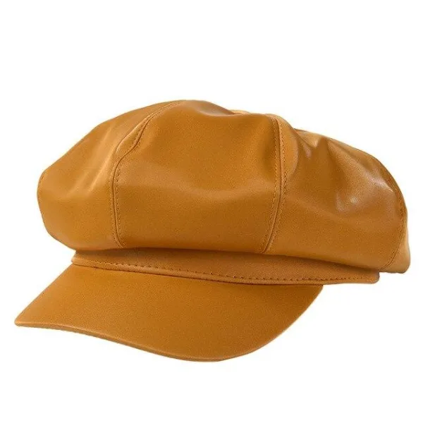 Casquette Femme Simili Cuir​ | Gavroche Naperville