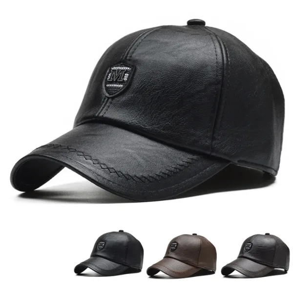 Casquette baseball Cuir PU Glendive