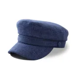 casquette en coton marin breton