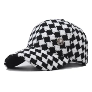 Casquette À Carreaux | Femme Arianna