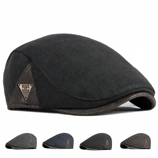 Casquette Plate Noire​ | Dundee