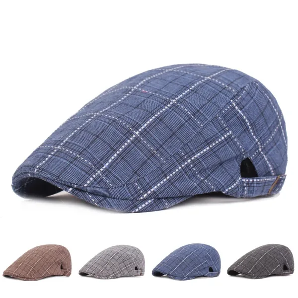 casquette multicolore | Grand Carreaux Dundalk