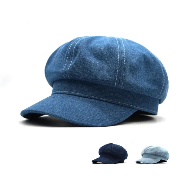 Casquette En Toile De Jean​ | Gavroche Femme