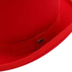 accessoire de mode haut de forme rouge