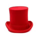 chapeau de fête rouge
