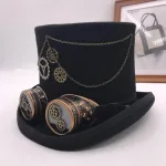 chapeau steampunk élégant