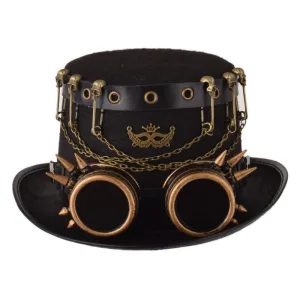 Chapeau Haut De Forme Cabaret | Steampunk