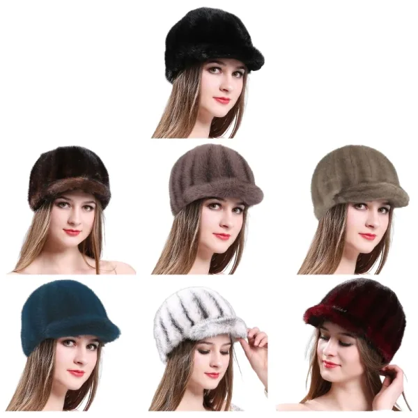 Casquette En Fourrure | d'Hiver Femme Mongole