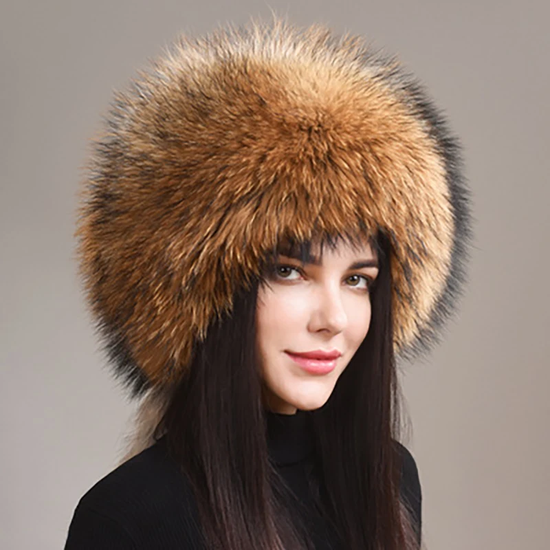Bonnet Hiver Fourrure Imitation Laine - Taille Unique Homme Femme - Chaud Et Confortable Pour Sport & Voyage