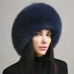 chapka confort en fourrure pour femme