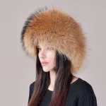 Chapka Femme Soviétique En Fourrure Epaisse