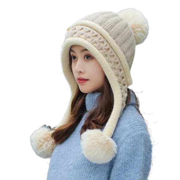 Bonnet Sherpa Femme | Au 3 Pompons