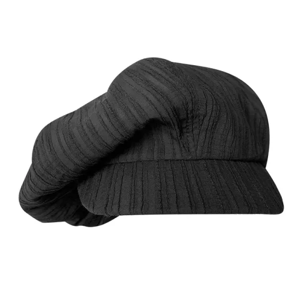 Casquette Gavroche Femme Noir