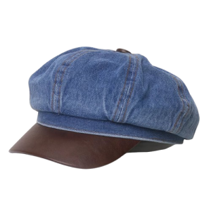 Casquette Gavroche Denim Femme