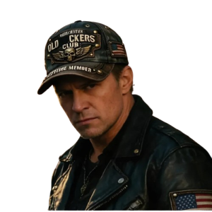 Casquette Vintage Biker Homme