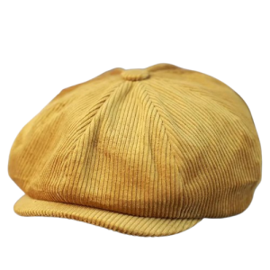 Casquette Gavroche Style Anglais | Velours Côtelé