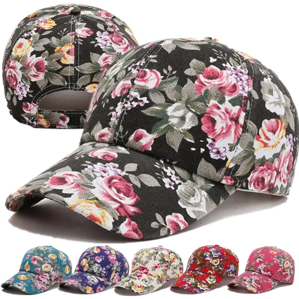 Casquette Femme Fleur | De Printemps
